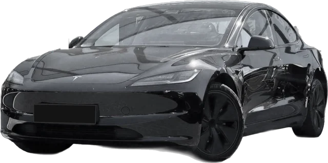 Black Tesla Model 3, Saloon