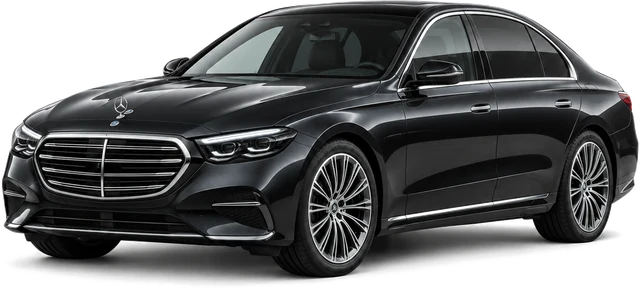 Black Mercedes E-Class Exclusive Line 2024 from the Proline fleet